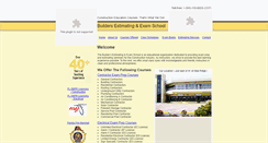 Desktop Screenshot of buildersestimatingschool.com